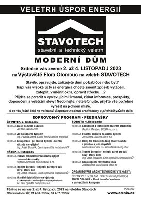 STAVOTECH - stavební a technický veletrh úspor energií - Olomouc 2.11.2023 - 4.11.2023 - program.jpg