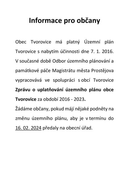 Informace pro občany - Územní plán obce Tvorovice.jpg